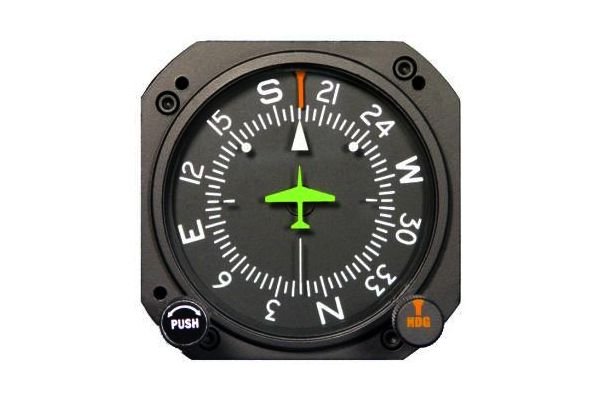 Vacuum Directional Gyro, with heading bug, no autopilot pickup, TSO