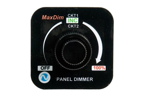 MAXDIM Dual Dim Light Intensity Control Unit, with Screw Terminals, by Seaton
