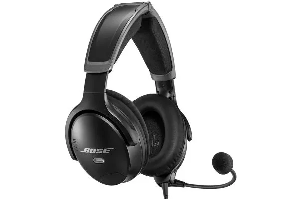 Bose A30 Aviation Bluetooth Headset, 5-pin XLR, Battery Power
