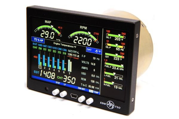 Engine Data Monitor 900 System, 9 Cylinder Complete Primary Package, L/R/Aux 4 tank, TSO/STC