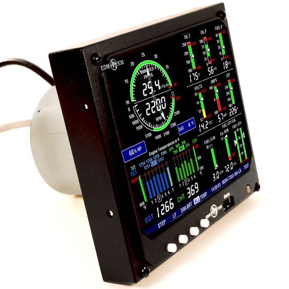 Engine Data Monitor 930 System, 4 Cylinder Complete Primary Package, No Tank, Experimental