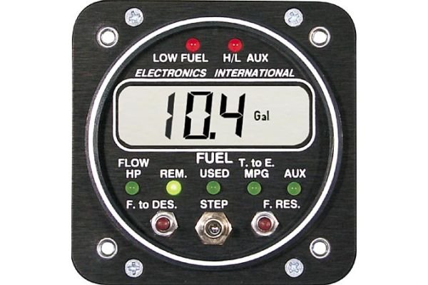 Electronics International FP-5L Fuel Flow/Horsepower Instrument w/FT-60 Transducer