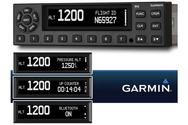 Garmin GTX 345D 1090-MHz ADS-B “Out” / “In” Transponder with Diversity