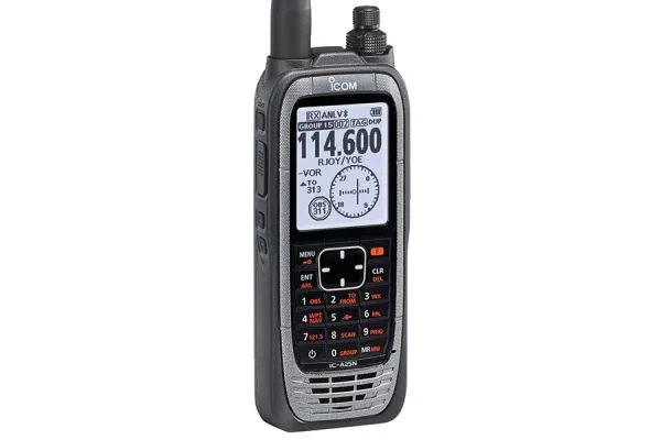 IC-A25N Handheld NAV/COM Transceiver, with GPS & Bluetooth