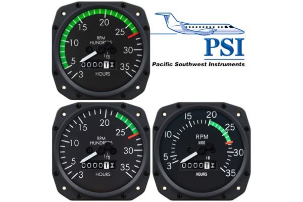 3 1/8″ Mooney Mechanical Tachometer by Superior Labs
