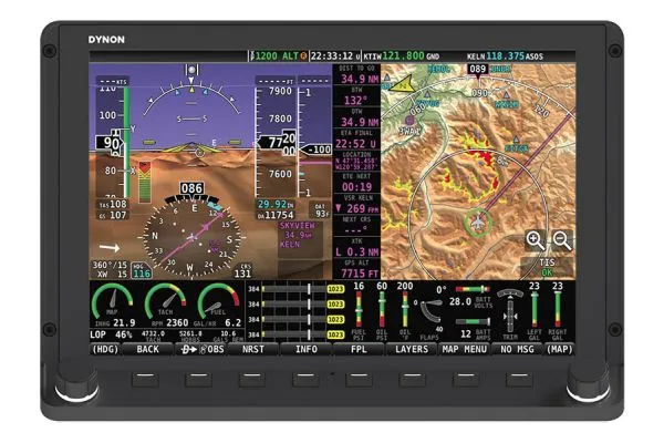 SV-HDX1100 10” SkyView HDX Touch Display, with Mapping Software