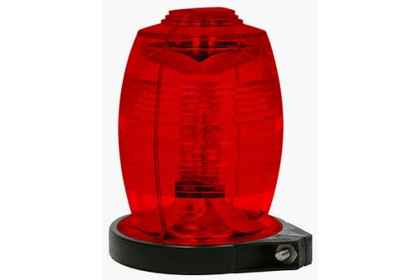 Red Strobe Head Assembly