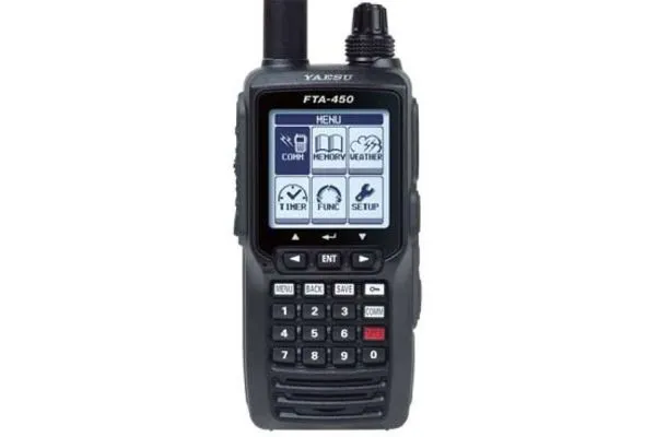 Yaesu FTA-450L 5W Portable Airband COM Transceiver, with Lithium Battery