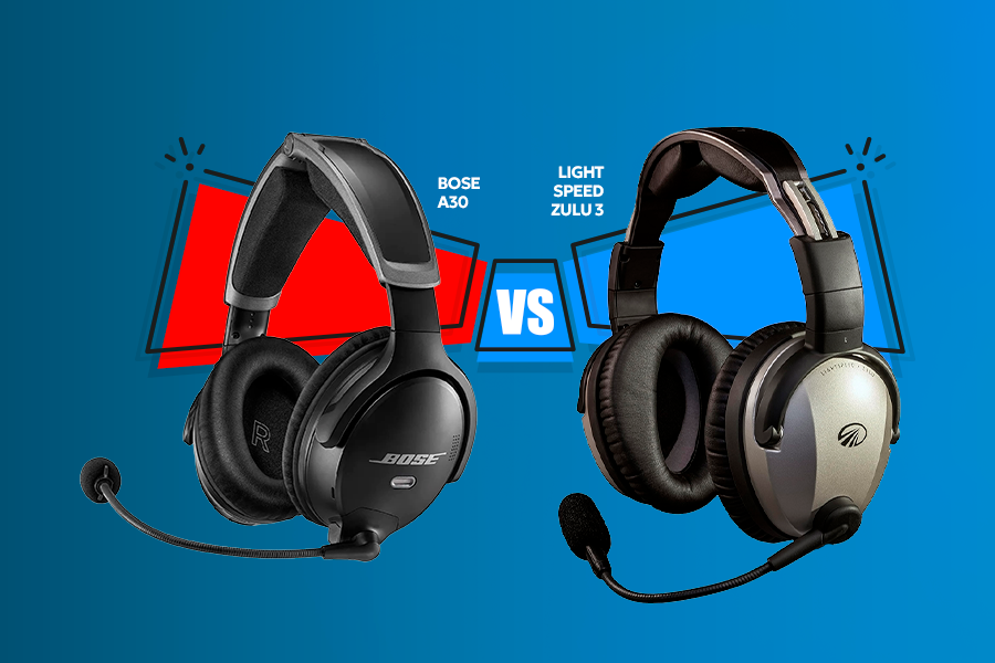 Lightspeed Zulu 3 vs Bose A30 — Which Premium Aviation Headset Wins in 2026?